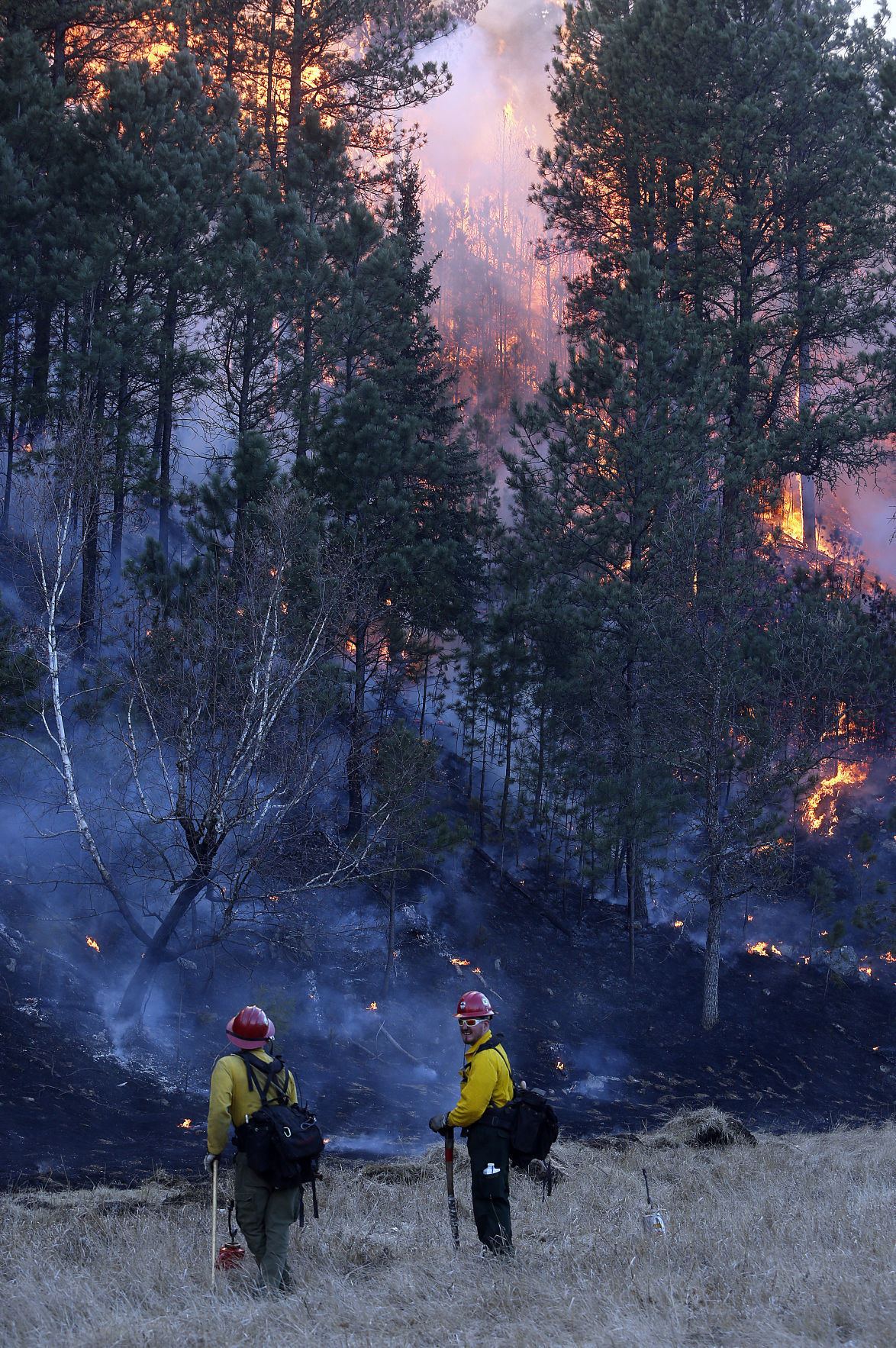 Legion Lake Fire, day one